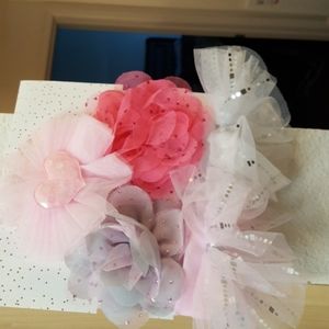 Little Girl's Ribbon Head Bands